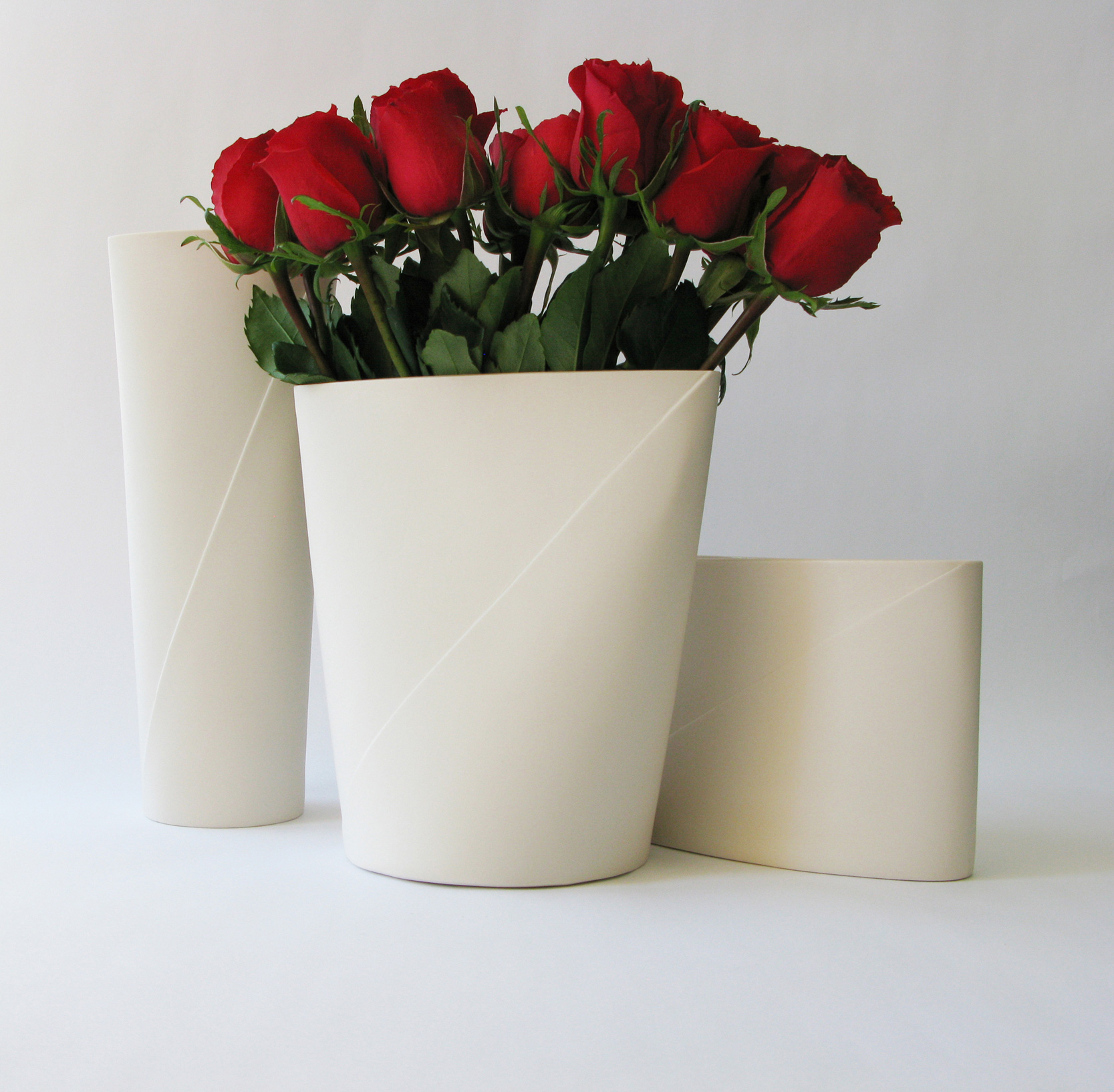 envelope vases